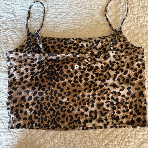 Ragdoll Leopard Print Camisole Crop Top, M, NWOT - Picture 2 of 5